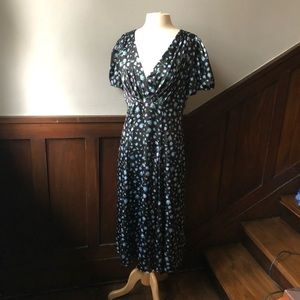 Betsey Johnson long boho floral dress size 12